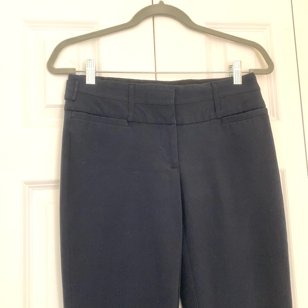 Hollywould Navy Blue Bootcut Dress Pant
